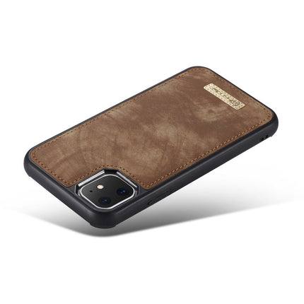 CASEME Apple iPhone 11 Vintage Portemonnee Hoesje - Brown - Casebump