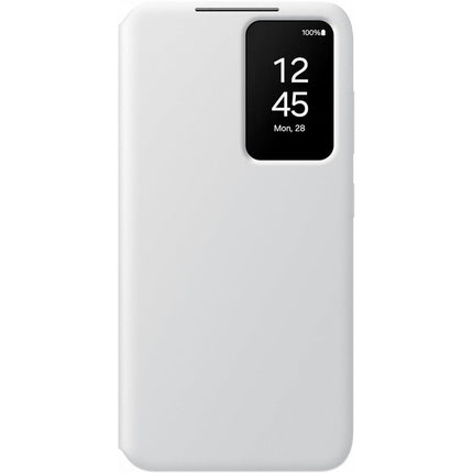 Samsung Galaxy S24 Smart View Wallet Case (White) - EF-ZS921CWEGWW - Casebump