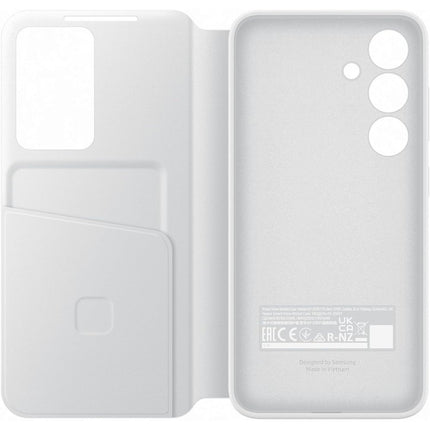 Samsung Galaxy S24+ Smart View Wallet Case (White) - EF-ZS926CWEGWW - Casebump