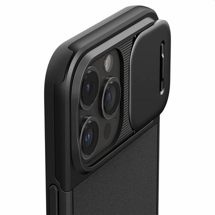 Spigen Optik Armor Mag Case Iphone 15 Pro (Black) ACS06738 - Casebump