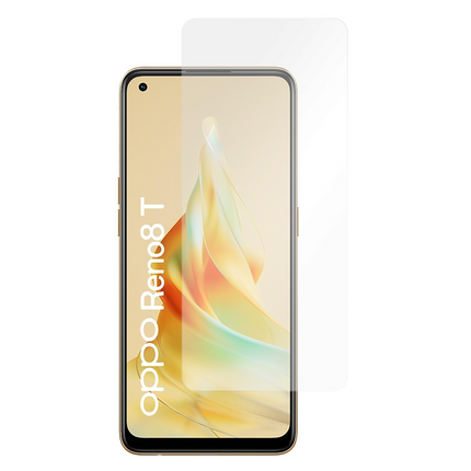 Oppo Reno8 T 4G Tempered Glass -  Screenprotector - Clear - Casebump