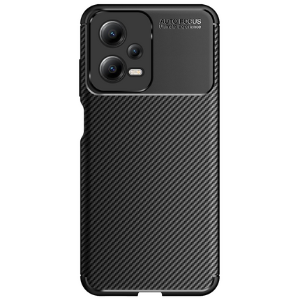 Xiaomi Redmi Note 12 5G Rugged Soft TPU Case - Black - Casebump