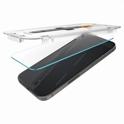 Spigen Glass Apple iPhone 14 Pro Met Montage Frame EZ FIT - 2 Pack AGL05214 - Casebump