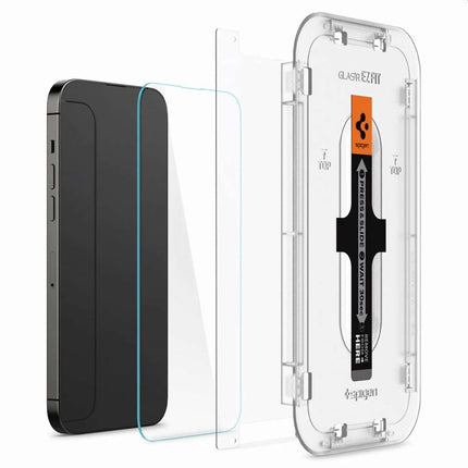 Spigen Glass Apple iPhone 14 Pro Met Montage Frame EZ FIT - 2 Pack AGL05214 - Casebump