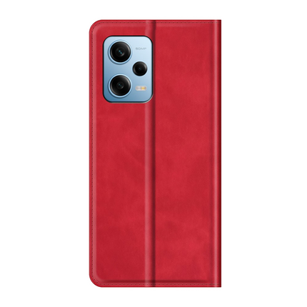 Xiaomi Redmi Note 12 Pro 5G Magnetic Wallet Case - Red - Casebump