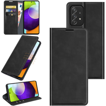 Samsung Galaxy A52 / A52s Wallet Case Magnetic - Black - Casebump