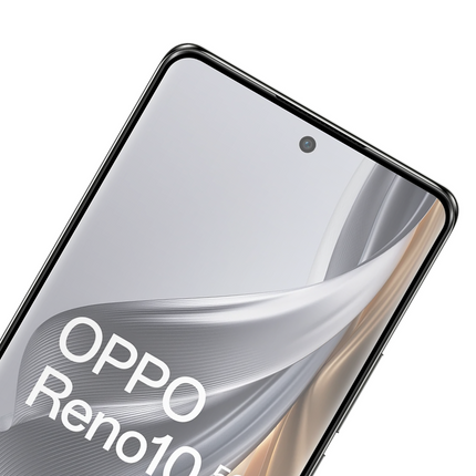 Oppo Reno10 5G Full Cover Tempered Glass -  Screenprotector - Black - Casebump