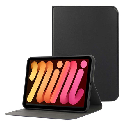 iPad Mini 6 2021 PU Leather Book Case - Black - Casebump