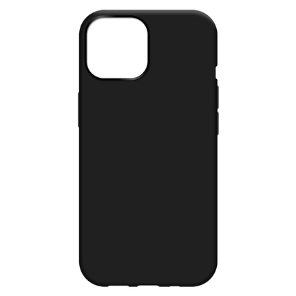 Apple iPhone 13 Mini Soft TPU Case with Strap - (Black) - Casebump