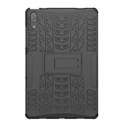 Rugged Hybrid Lenovo Tab P11 Pro Case (Black) - Casebump