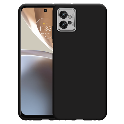 Motorola Moto G32 Soft TPU Case with Strap - (Black) - Casebump