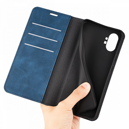 Nothing Phone (1) Wallet Case Magnetic - Blue - Casebump