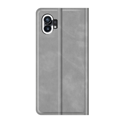 Nothing Phone (1) Wallet Case Magnetic - Grey - Casebump