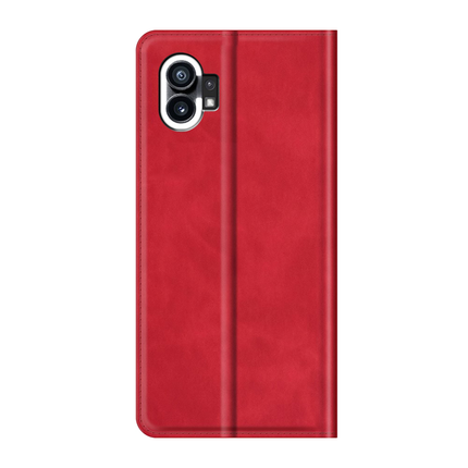 Nothing Phone (1) Wallet Case Magnetic - Red - Casebump