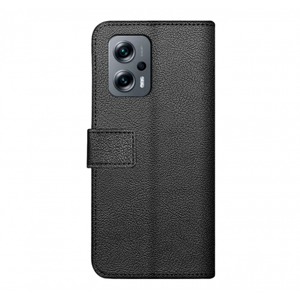 Poco X4 GT Wallet Case (Black) - Casebump