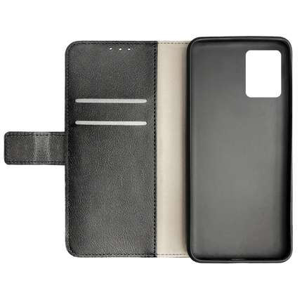 Realme Narzo 50 Wallet Case (Black) - Casebump