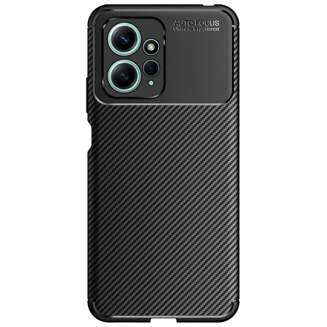 Xiaomi Redmi Note 12 4G Rugged Soft TPU Case - Black - Casebump