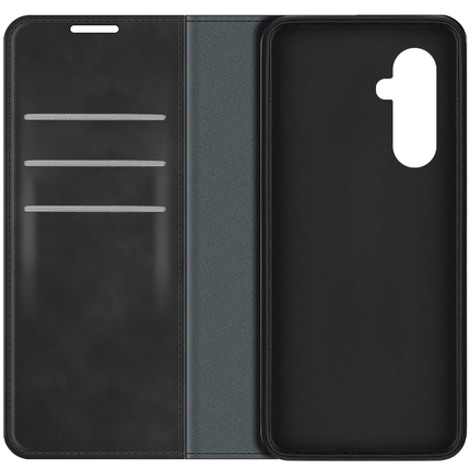 Samsung Galaxy A54 Wallet Case Magnetic - Black - Casebump