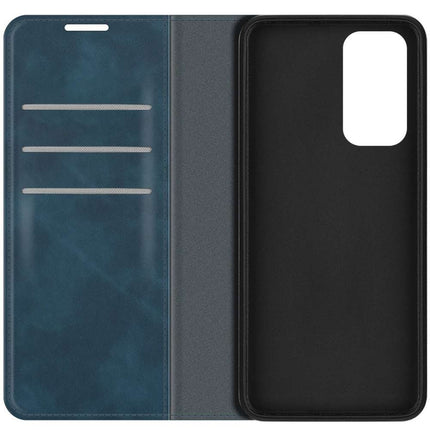 Samsung Galaxy M13 Wallet Case Magnetic - Blue - Casebump