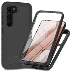 360 Full Cover Defense Case Samsung Galaxy S23+ - Black - Casebump