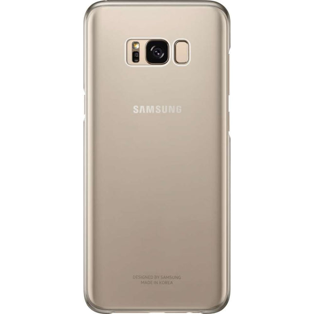 Samsung Galaxy S8 Plus Clear Cover (Gold) - EF-QG955CF - Casebump