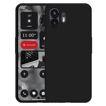 Nothing Phone (2) Soft TPU Case - Black - Casebump