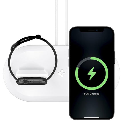 Spigen MagFit Duo Stand (White) - AMP02797 - Casebump