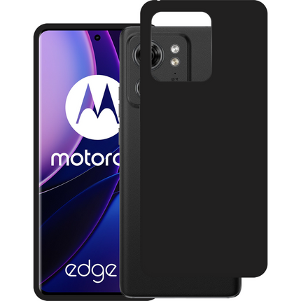 Motorola Edge 40 Necklace TPU Case - Black - Casebump