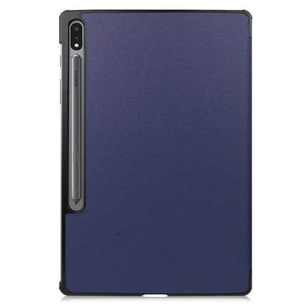 Samsung Galaxy Tab S9 Plus - Smart Tri-Fold Case - Blue - Casebump