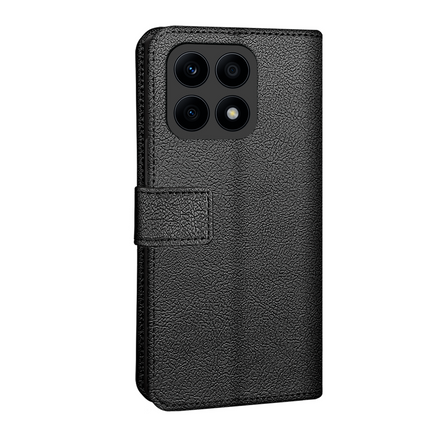 Honor X8a Classic Wallet Case - Black - Casebump