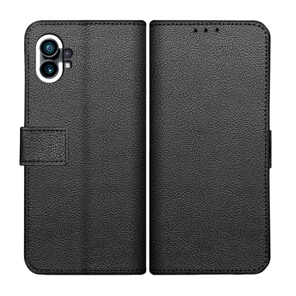 Nothing Phone (1) Classic Wallet Case - Black - Casebump