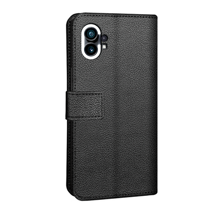 Nothing Phone (1) Classic Wallet Case - Black - Casebump