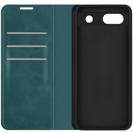 Google Pixel 7a Magnetic Wallet Case - Green - Casebump