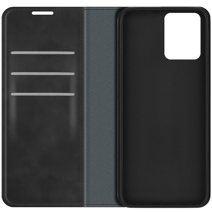 Motorola Moto G23 Magnetic Wallet Case - Black - Casebump