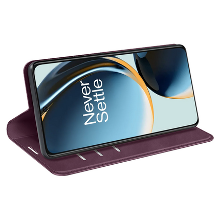 OnePlus Nord CE 3 Lite 5G Magnetic Wallet Case - Purple - Casebump